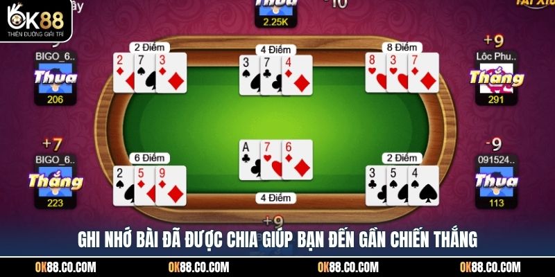 Ghi nhớ bài đã được chia giúp bạn đến gần chiến thắng