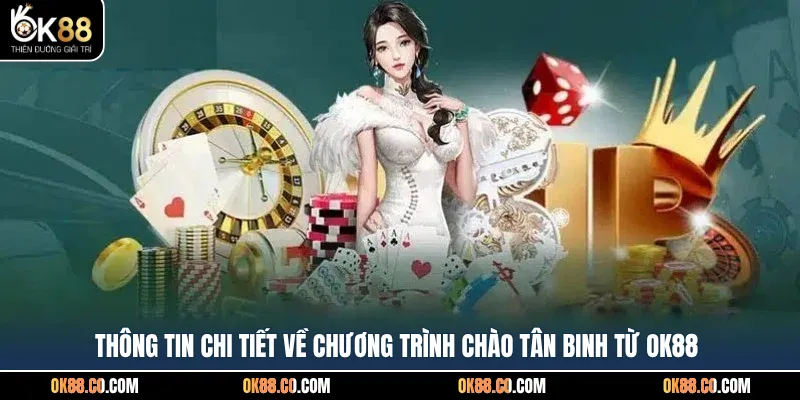 Thông tin chi tiết về chương trình chào tân binh từ OK88